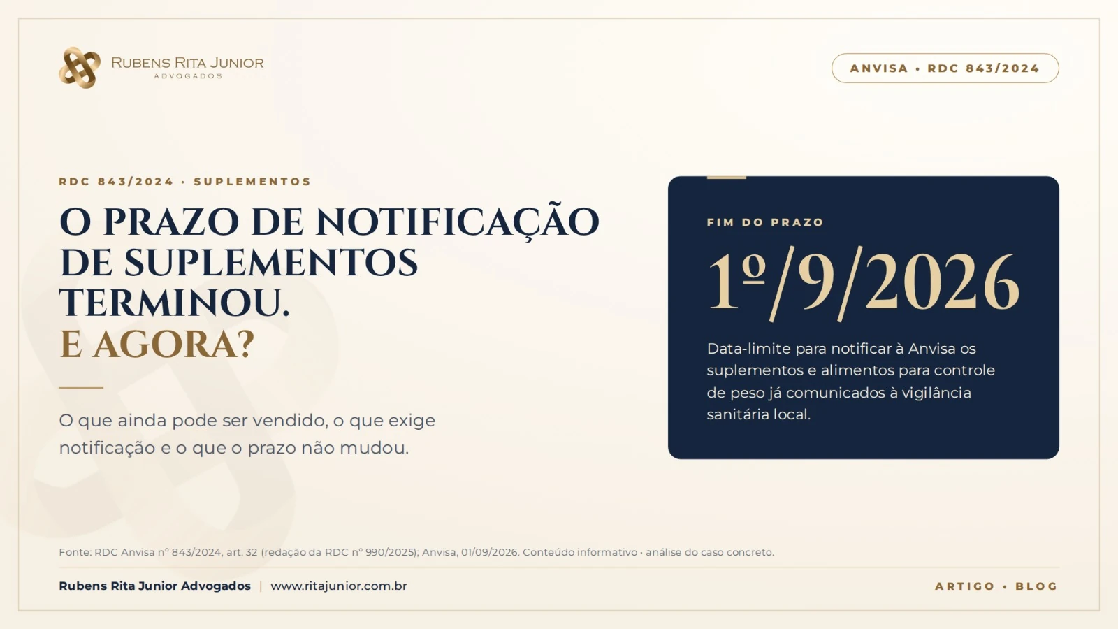 Data 1º de setembro de 2026 em destaque, com fios dourados sobre fundo marfim